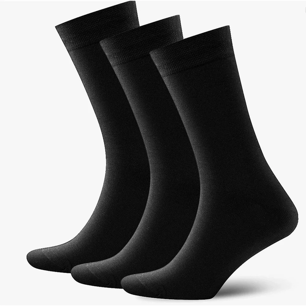 Premium Mens Socks Cotton Mens Dress Socks, Super Soft and Lightweigh size 10-13